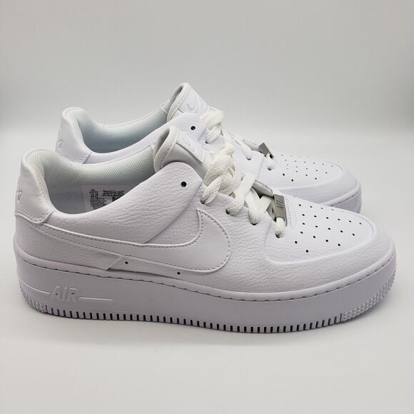 Nike Air Force 1 AF1 Sage Low Women's Shoes AR5339 100 White Size 11. - Picture 13 of 16